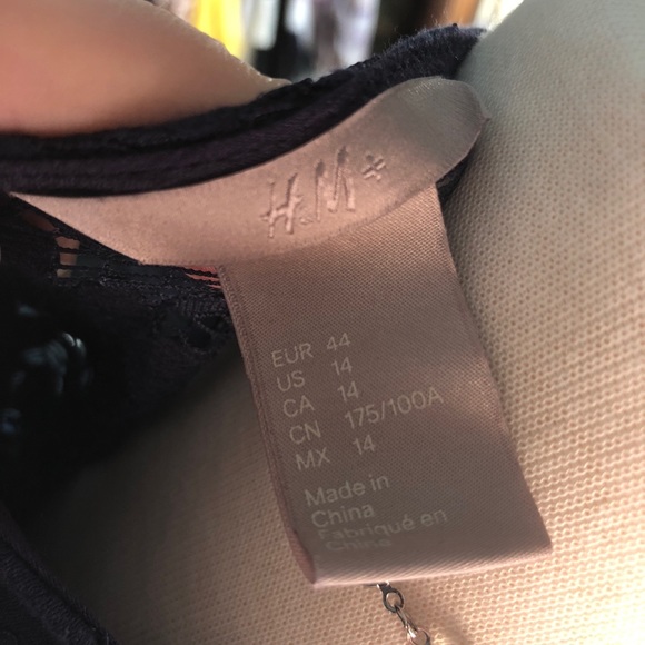 Indigo Lace Top L/S Blouse! - Picture 8 of 8